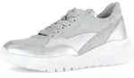 Gabor Shoes Sneaker - Silber Kombi Leder/Synthetik : 37 : Normal Gr&ouml;&szlig;e: 37...