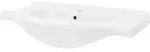 LuxeBath Waschbecken Aufsatzwaschbecken Oval, 86x51,5x21,5 cm, Wei&szlig;, aus...
