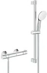 Grohe Thermostat-Brausebatterie Grohtherm 800 34565_2, 1 Stk. - Silber