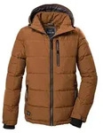 G.I.G.A. DX Herren Steppjacke, Funktionsjacke, abzippbare Kapuze, hellrost, L -...