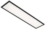 BRILONER Simple LED Panel, tralwei&szlig;es Licht, schwarz, 100 x 25 x 6 cm - Schwarz
