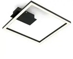 LED Deckenleuchte, schwarz, LED/14W - Schwarz
