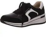 Caprice Sporthalbschuhe Formsohle modisch in schwarz, Gr. 36 - Schwarz - 36