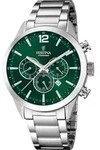 Festina - F20343/B - Armbanduhr - Chronograph - Herren - Silber