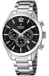 Festina Herren Uhr Elegant Edelstahl Armbanduhr silber UF20343/8 - Silber
