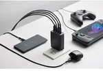 ASUS AC140-01 3C1A CHARGER schwarz EU+UK TYPE-C - Schwarz