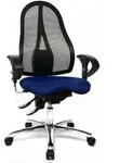TOPSTAR B&Uuml;RODREHSTUHL Sitness 15 blau ST19UT38 - Blau