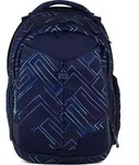 satch Schulrucksack mit Laptopfach Match Purple Laser dunkelblau - Dunkelblau