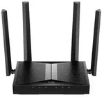 Cudy WR3600, Wi-Fi 7 (802.11be), Dual-Band (2,4 GHz/5 GHz), Ethernet/LAN, Schwarz,