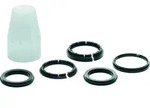 Grohe Dichtungsset f&uuml;r Einhand-Sp&uuml;ltischbatterie chrom - 46077000 - Silber