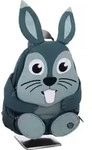 Affenzahn Hase Rucksack Grau - Grau