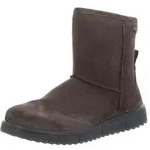 Stiefelette Leder / CAMPA in Gr. 37 - Grau - 37