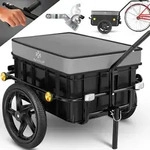 KESSER&reg; Fahrradanh&auml;nger Lastenanh&auml;nger Handwagen mit Kupplung Hochdeichsel...