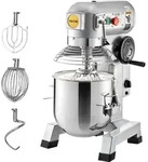 VEVOR K&uuml;chenmaschine Scheffler 1100W Knetmaschine, 33 L K&uuml;chenmaschine,