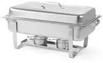 HENDI Chafing Dish GN 1/1 Economic Edelstahl 18/10 - Silber