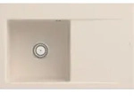 V&B Sp&uuml;le Subway Style 45 li, m Abl.garn, Hand., ivory CeramicPlus - Beige