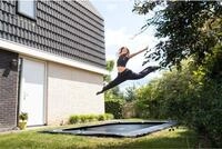 EXIT InTerra Sporttrampolin 214x305cm, Bodentrampolin, Rechteckig, f&uuml;r Kinder,