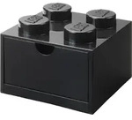 LEGO Schubladenbox DESK DRAWER 4 1 Schub schwarz - Schwarz