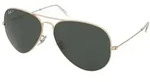 Ray-Ban Aviator Classic, Erwachsener, Uni, Pilot, Pilot, Vollrand, Gold - Gr&uuml;n
