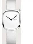 Bering 18034-007 Pebble Damenuhr 30mm 3ATM - Silber