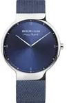Bering Herren Uhr Armbanduhr Max Ren&eacute; - 15540-307 Meshband - Blau