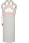Legami 2-IN-1 Silikon Federm&auml;ppchen - KAWAII - KITTY - Grau