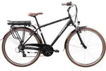 Schiano Ride E-Bike Trekking 28 Zoll 21-Gang 374 Wh schwarz - Schwarz