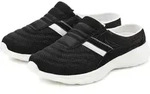 VIVANCE Sabot Slip-On-Sneaker, Sneaker, Freizeitschuh, Halbschuh, schwarz/wei&szlig;