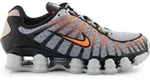 Nike Shox Tl Sportschuhe mit Shox-S&auml;ulen AV3595011 LT Smoke Grey/Bright Mandarin -