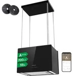CIARRA 700 m3/h Inselhaube Freih&auml;ngend Dunstabzugshaube WiFi App Touch...