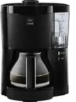 Melitta Look, Filterkaffeemaschine, 1,25 l, Gemahlener Kaffee, 1080 W, Schwarz -
