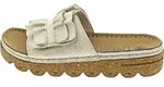 Rieker Pantoletten,Abs.b.35mm, o.Fu&szlig;bett in beige, Gr. 36 - Beige - 36