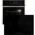 Backofen und Induktionskochfeld SET8016IH77FZ - Schwarz Backofen und Induktionskochfeld SET8016IH77FZ - Schwarz