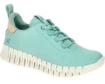 Ecco GRUUV Damenschuhe - bequeme Schn&uuml;r- Halbschuhe blau Freizeit NEU - Blau -...