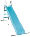 INTEX 44107 - Rutsche (blau, 251x84x147cm) Gartenrutsche Kinderrutsche Slide