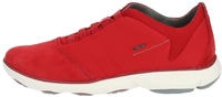 Geox NEBULA Herrenschuhe - bequeme Slipper - Halbschuhe rot Freizeit NEU