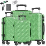 KESSER&reg; Reisekoffer Set 4-teilig | Kofferset + Handgep&auml;ck | Trolley ABS