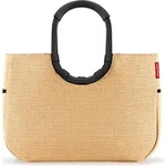 Reisenthel Loopshopper L Frame Raffia Black - Schwarz/Gelb