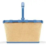 reisenthel carrybag Einkaufskorb frame Raffia Blue BK4122 - Blau