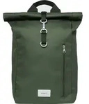 Sandqvist 19L Ground Rolltop-Rucksack, Gr&uuml;n One Size - Gr&uuml;n