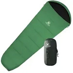 NORDB&Auml;R&reg; Ultraleichter Mumienschlafsack Sommer gr&uuml;n