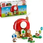 LEGO Super Mario Party bei Toads Haus - Interaktives Set mit 2 Figuren, K&uuml;che,