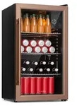 Klarstein XXL Mini K&uuml;hlschrank mit Glast&uuml;r & LED, Mini-K&uuml;hlschrank f&uuml;r...