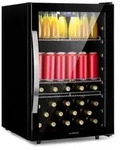 Klarstein Mini K&uuml;hlschrank mit Glast&uuml;r, Mini-K&uuml;hlschrank f&uuml;r Zimmer,