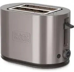Black & Decker BXTO901E, 2 Scheibe(n), Edelstahl, Drehregler, 900 W, 14,5 cm,...