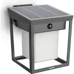 Philips Wandleuchten Blaise, 1,5 W, Anthrazit, Metall, Kunststoff, IP44, III, Modern,