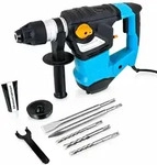 Bituxx 1800W Schlagbohrmaschine Bohrhammer Schlagbohrer Mei&szlig;elhammer SDS +...
