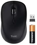 Trust Yuki, Beidh&auml;ndig, Optisch, RF Wireless + Bluetooth, 1400 DPI, Schwarz -