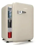 Klarstein Audrey Evo 68L Mini K&uuml;hlschrank - Retro-Design, Leise 40 dB,...