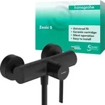hansgrohe Zesis S Einhebel-Brausemischer Aufputz, Mattschwarz - Schwarz